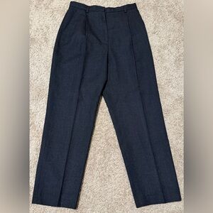 Brooks Brothers Women’s Dress Pants Size 8 100% Wool Gray Straight Leg